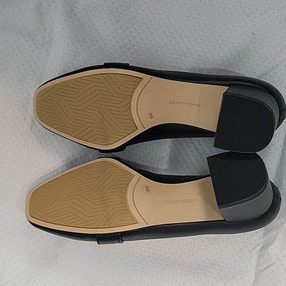 Alex Marie Airfit Perison Pumps Loafers, black leather size 8 womens - Picture 8 of 10